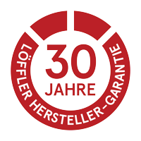 30 Jahre Grantie auf Stühle von Löffler